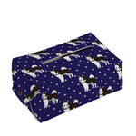 Alaskan Malamute Pattern Print Rectangle Tissue Box Cover