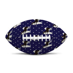 Alaskan Malamute Pattern Print Rugby Ball