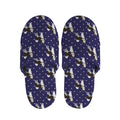 Alaskan Malamute Pattern Print Slippers