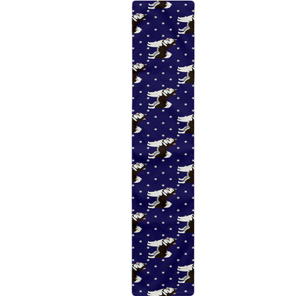 Alaskan Malamute Pattern Print Table Runner