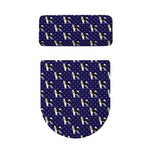 Alaskan Malamute Pattern Print Toilet Lid And Tank Cover Set