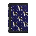 Alaskan Malamute Pattern Print Trifold Wallet