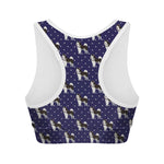 Alaskan Malamute Pattern Print Women's Sports Bra