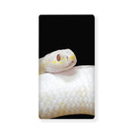 Albino Snake Print Baby Crib Sheet