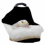 Albino Snake Print Baby Seat Cover