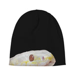 Albino Snake Print Beanie
