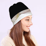 Albino Snake Print Beanie