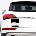 Albino Snake Print Car Sticker