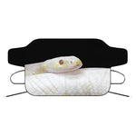 Albino Snake Print Car Windshield Snow Cover