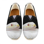 Albino Snake Print Casual Shoes