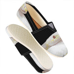 Albino Snake Print Casual Shoes