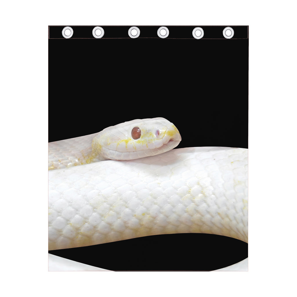Albino Snake Print Curtain