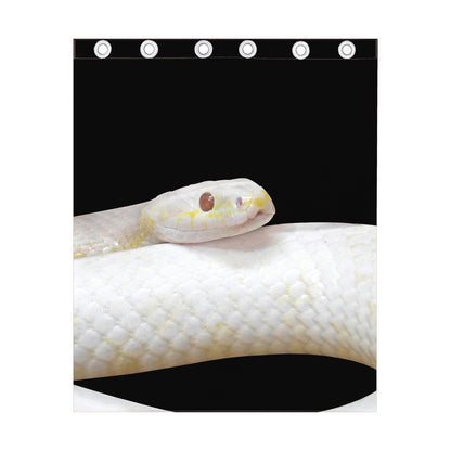 Albino Snake Print Curtain