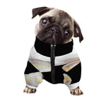 Albino Snake Print Dog Zip Up Jacket