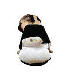Albino Snake Print Dog Zip Up Jacket