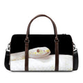 Albino Snake Print Duffel Bag