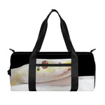 Albino Snake Print Gym Bag