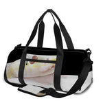 Albino Snake Print Gym Bag