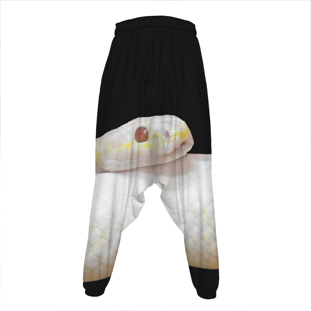 Albino Snake Print Hammer Pants