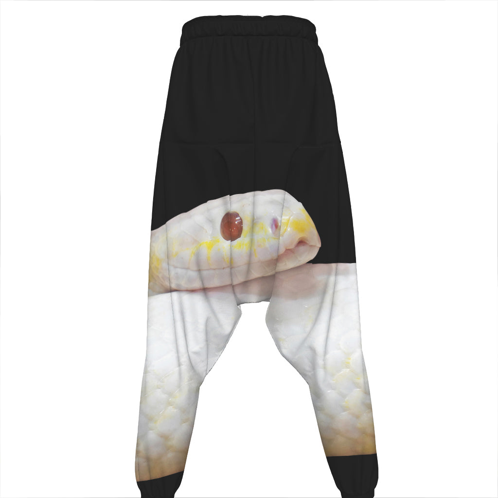 Albino Snake Print Hammer Pants