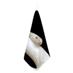 Albino Snake Print Hand Towel