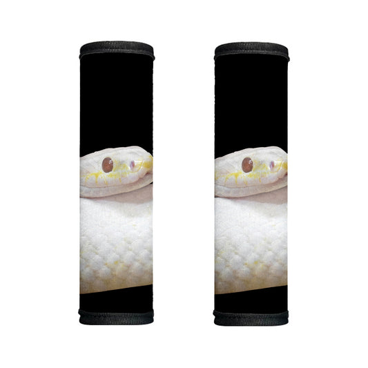 Albino Snake Print Handle Covers