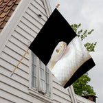Albino Snake Print House Flag