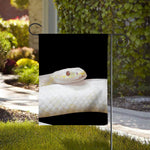 Albino Snake Print House Flag