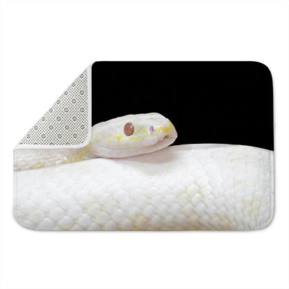 Albino Snake Print Indoor Door Mat