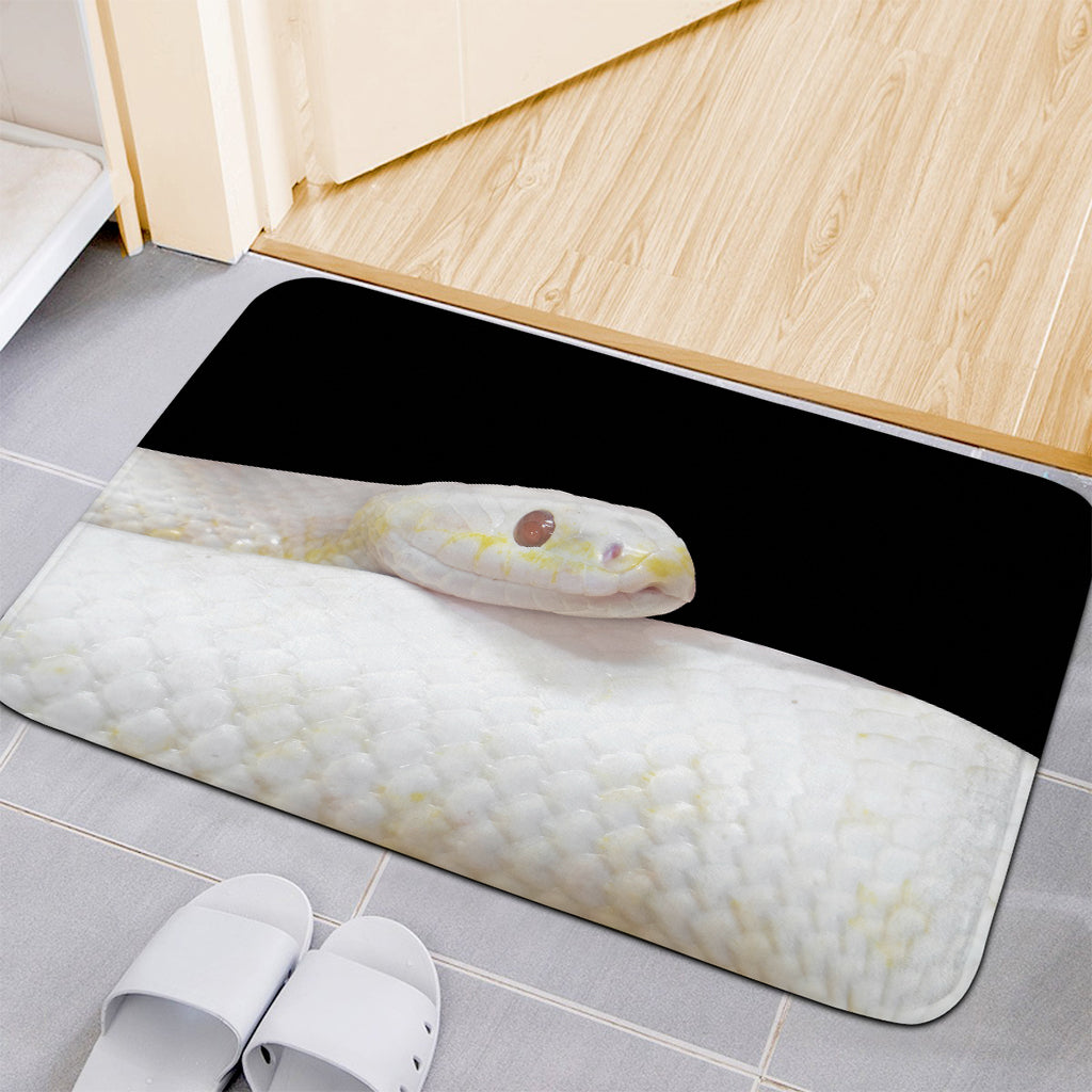 Albino Snake Print Indoor Door Mat