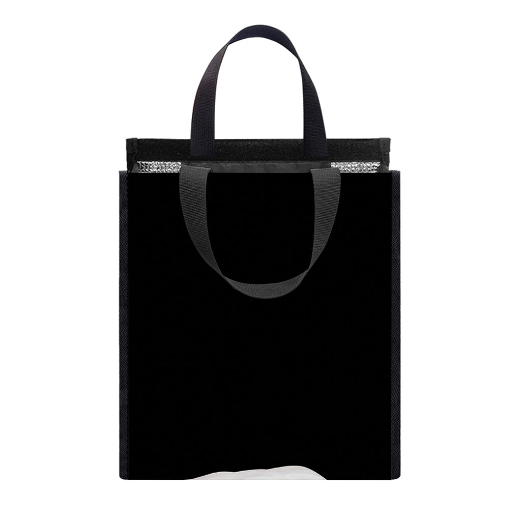 Albino Snake Print Insulated Lunch Tote