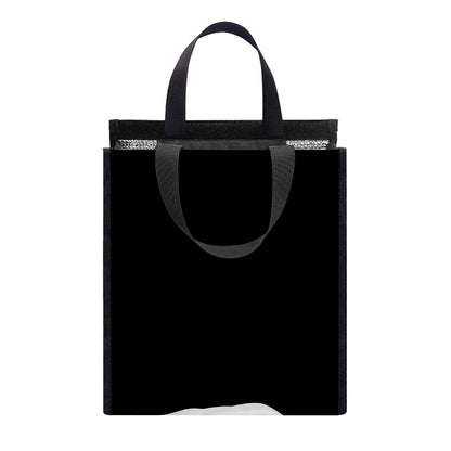 Albino Snake Print Insulated Lunch Tote