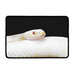 Albino Snake Print Kitchen Mat