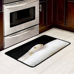 Albino Snake Print Kitchen Mat