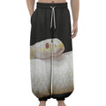 Albino Snake Print Lantern Pants