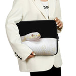 Albino Snake Print Laptop Sleeve