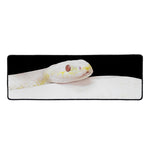 Albino Snake Print Long Kitchen Mat