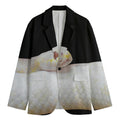 Albino Snake Print Men's Blazer