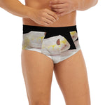 Albino Snake Print Men's Briefs