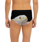 Albino Snake Print Men's Briefs