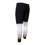 Albino Snake Print Men's Compression Pants