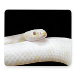 Albino Snake Print Mouse Pad