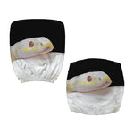 Albino Snake Print Office Chair Cover