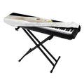 Albino Snake Print Piano Keyboard Cover