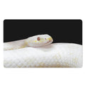 Albino Snake Print Polyester Doormat