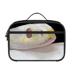 Albino Snake Print Portable Lunch Bag