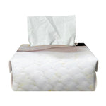 Albino Snake Print Rectangle Tissue Box Cover