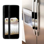 Albino Snake Print Refrigerator Handle Covers