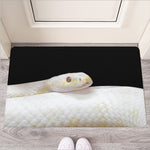 Albino Snake Print Rubber Doormat