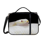 Albino Snake Print Shoulder Strap Bible Bag